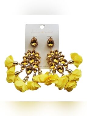 Rhinestone Dangle  Earrings